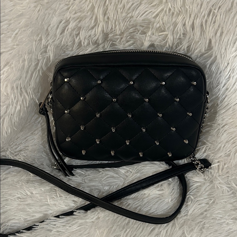 Rebecca Minkoff Black Quilted Crossbody Bag